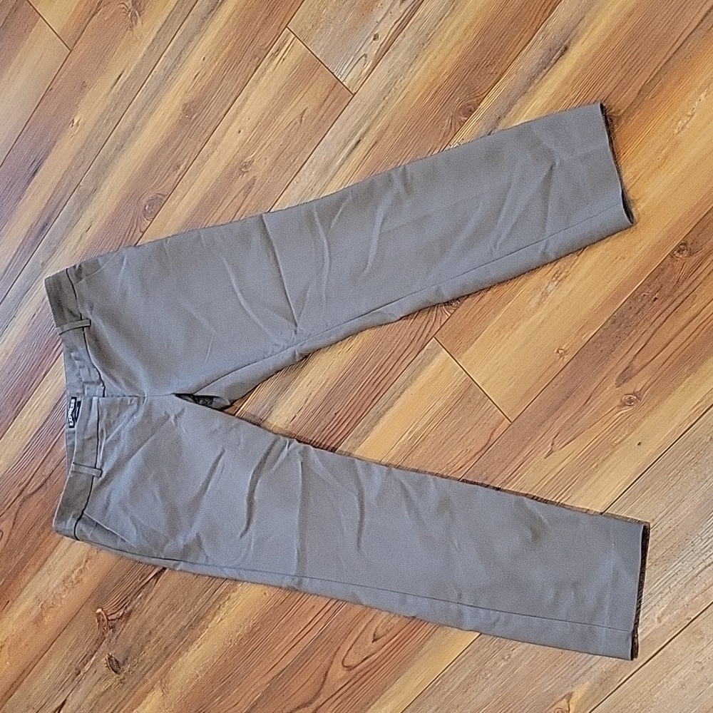 Express Women's Taupe Straight-Leg Pants